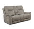 Cobalt Loveseat w/ Console - Triple Power - Elephant Grey Fabric