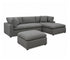 Cloud 9 - 3 Piece Sectional Set - Grey Fabric