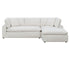 Cloud 9 - 3 Piece Sectional Set - Ivory Fabric