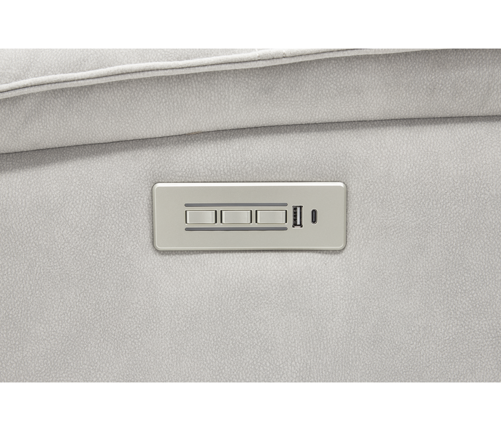 Cruise 6 Piece Sectional - Triple Power - Dove Fabric