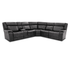 Decibel 6 Piece Sectional - Home Theatre Immersive - Charcoal Leather