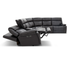 Decibel 6 Piece Sectional - Home Theatre Immersive - Charcoal Leather