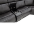 Decibel 6 Piece Sectional - Home Theatre Immersive - Charcoal Leather