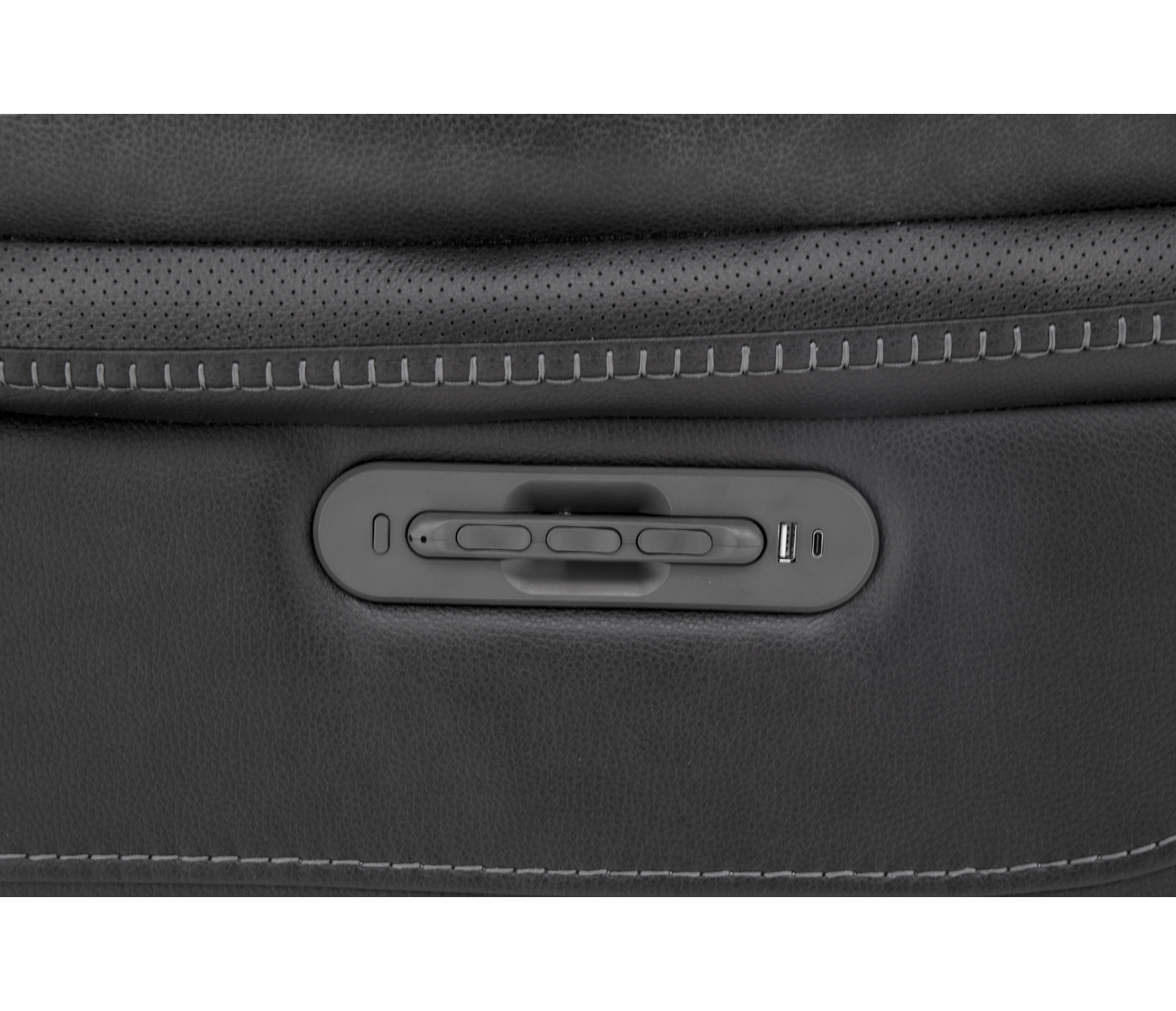 Decibel 6 Piece Sectional - Home Theatre Immersive - Charcoal Leather