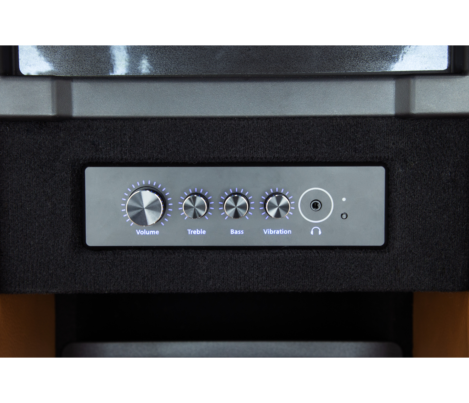 Decibel Loveseat W/ Console - Home Theatre Immersive - Butternut Leather