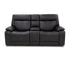 Decibel Loveseat W/ Console - Home Theatre Immersive - Charcoal Leather