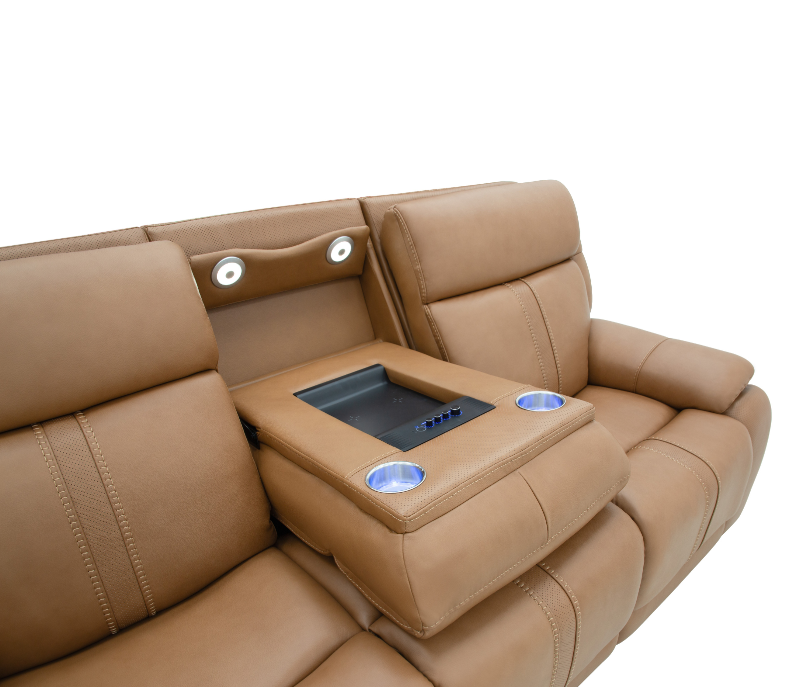 Decibel Sofa - Home Theatre Immersive - Butternut Leather