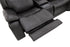 Decibel 6 Piece Sectional - Home Theatre Immersive - Charcoal Leather
