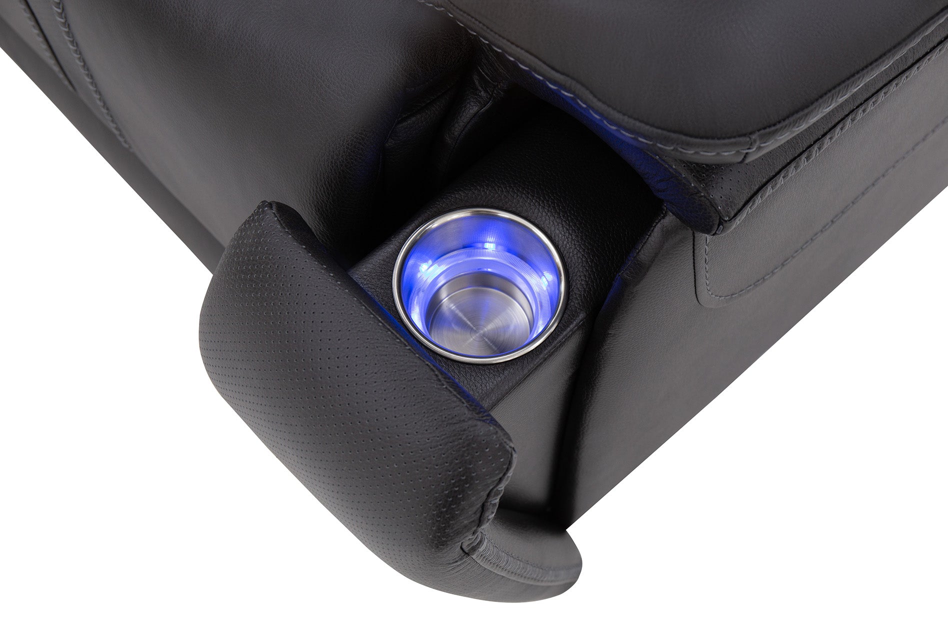 Decibel Chair - Home Theatre Immersive - Charcoal Leather
