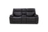 Decibel Loveseat W/ Console - Home Theatre Immersive - Charcoal Leather