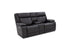 Decibel Loveseat W/ Console - Home Theatre Immersive - Charcoal Leather