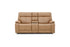 Decibel Loveseat W/ Console - Home Theatre Immersive - Butternut Leather