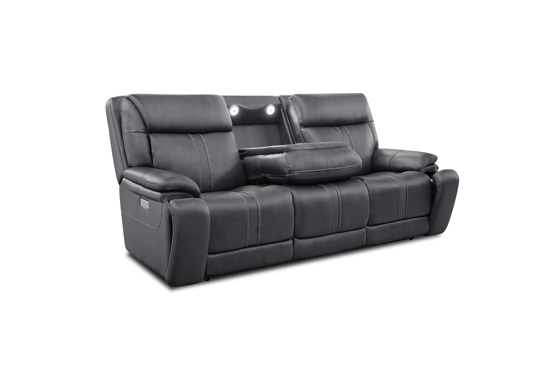 Decibel Sofa - Home Theatre Immersive - Charcoal Leather