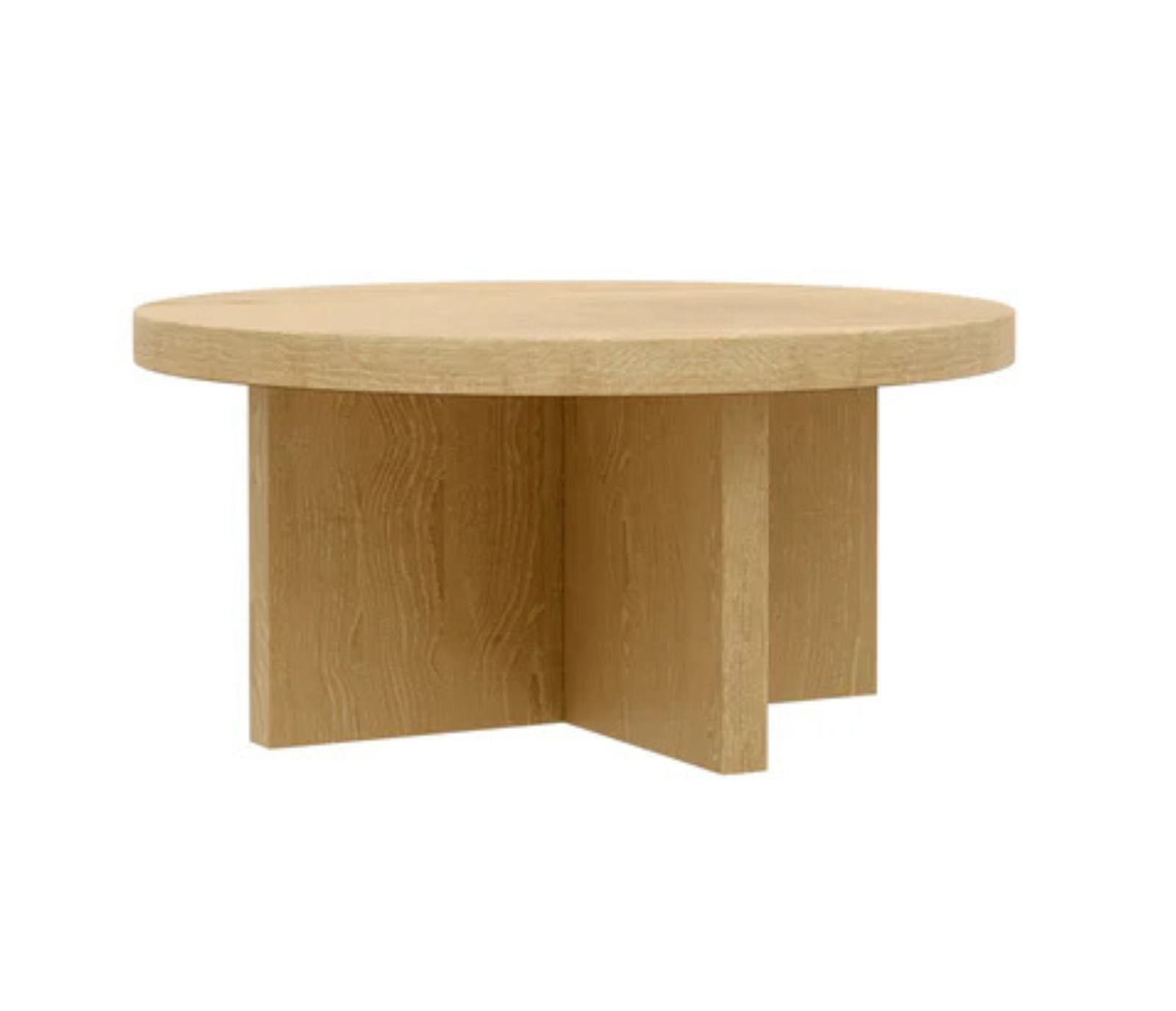 Dario Round Coffee Table - Natural