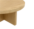 Dario Round Coffee Table - Natural