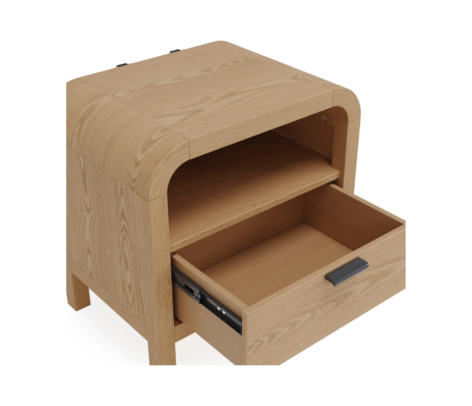 Drake 1 Drawer Nightstand - Timber