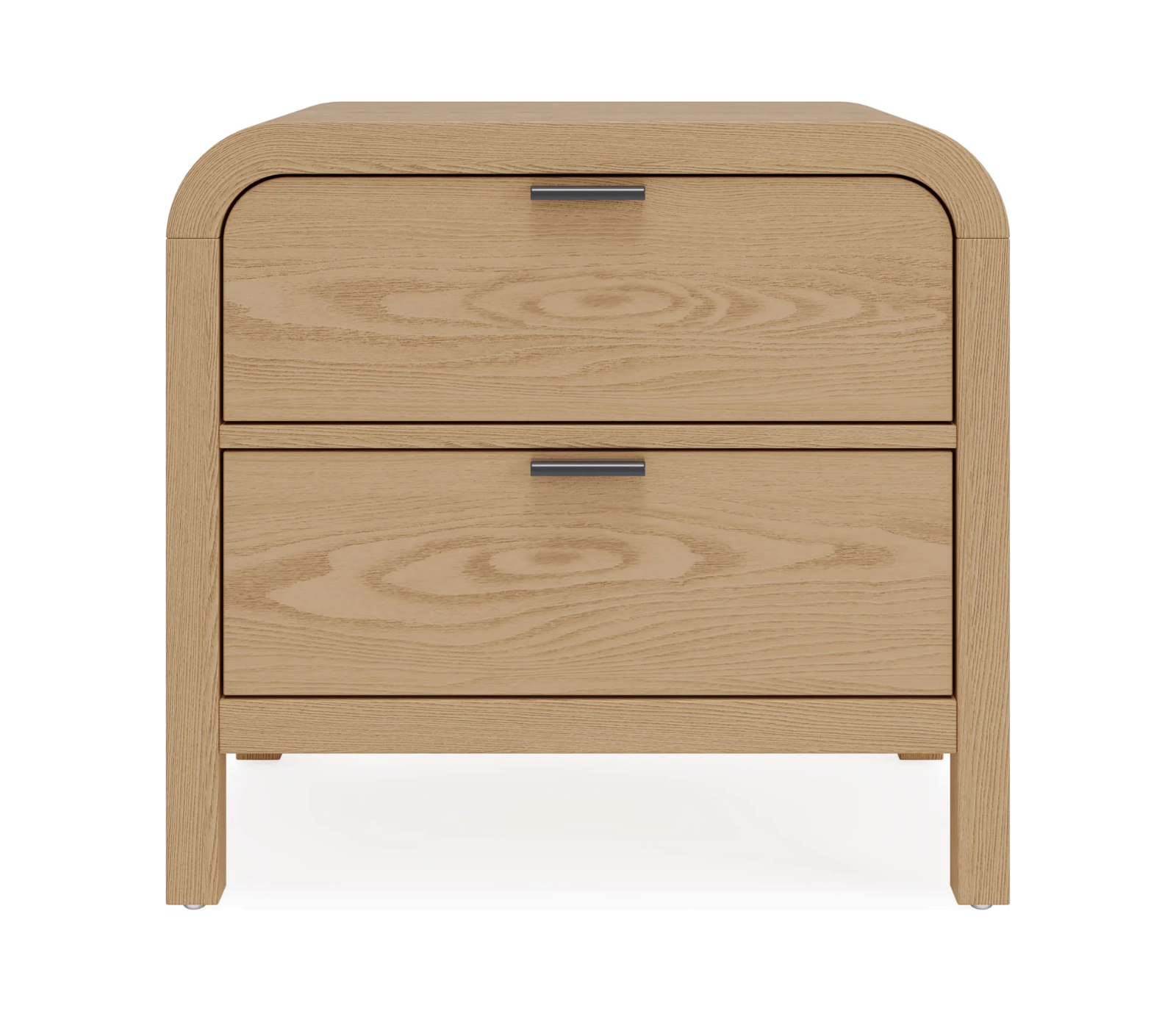 Drake 2 Drawer Nightstand - Timber