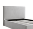 Drift Upholstered Bed w/ Lift Storage - Oyster Fabric