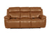 Dwight Sofa - Triple Power & Massage - Nutmeg Leather