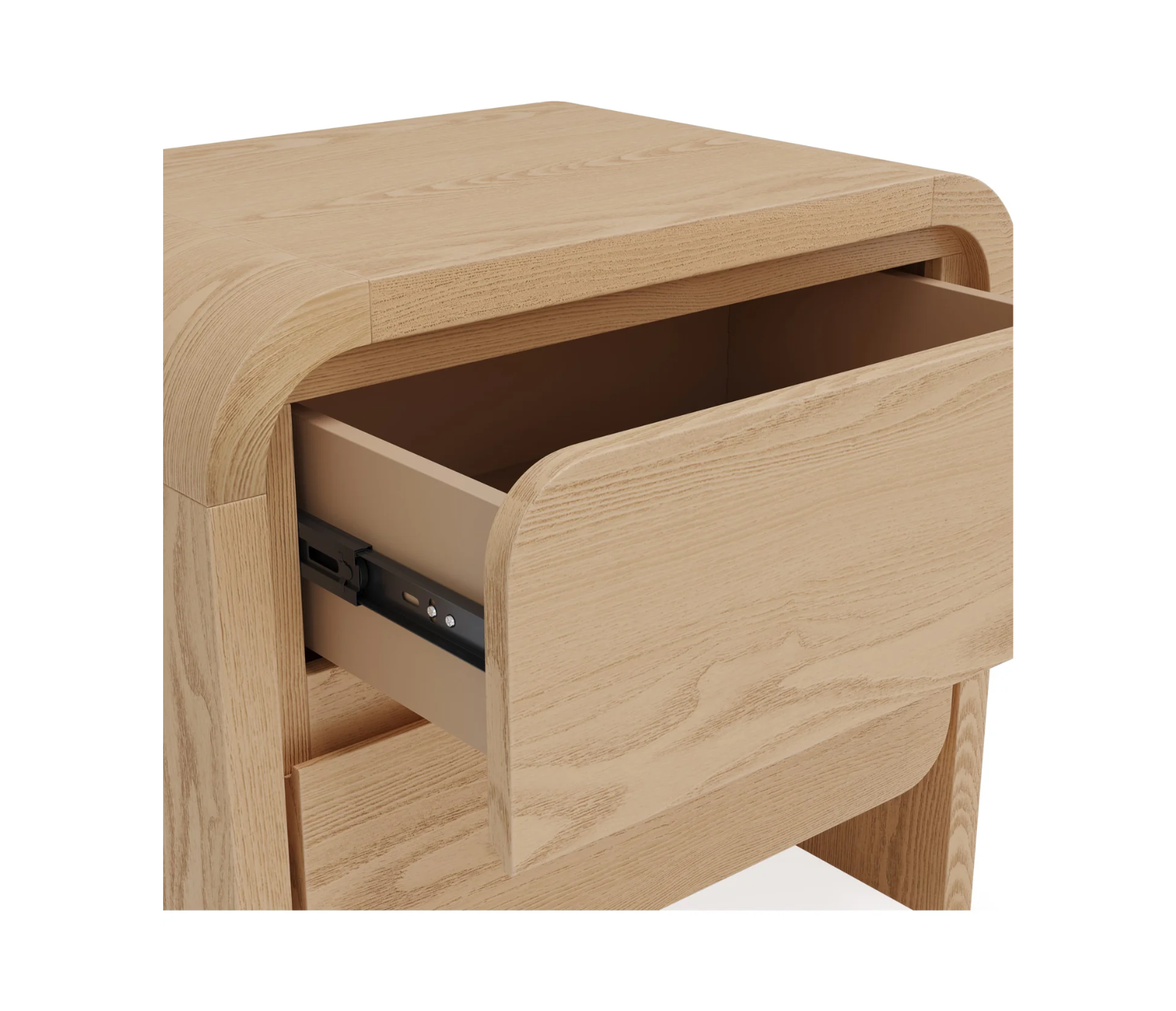 Elora 2 Drawer Nightstand - Timber