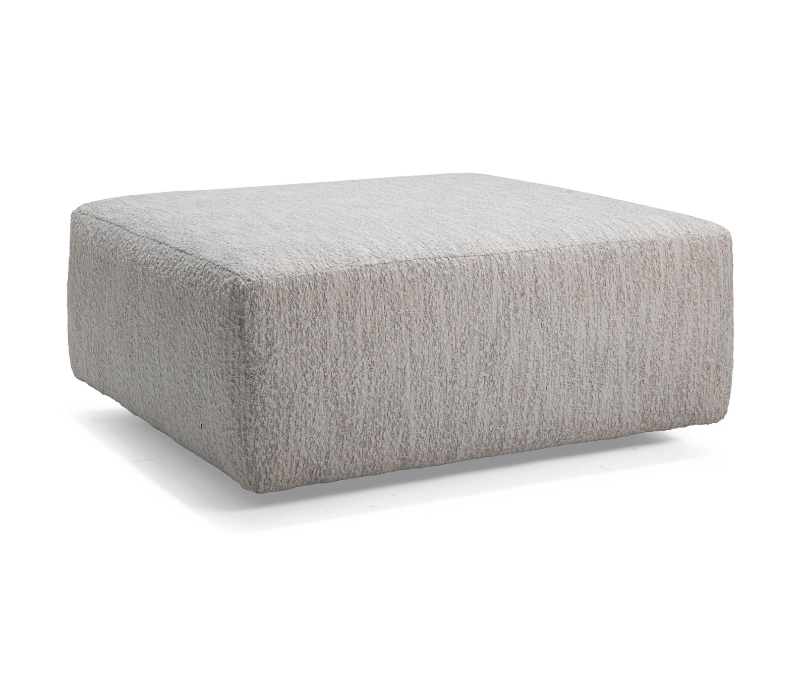 Fairmont Ottoman w/ Side Table (2PC) - Fabric/Wood - Custom