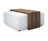Fairmont Ottoman w/ Side Table (2PC) - Fabric/Wood - Custom