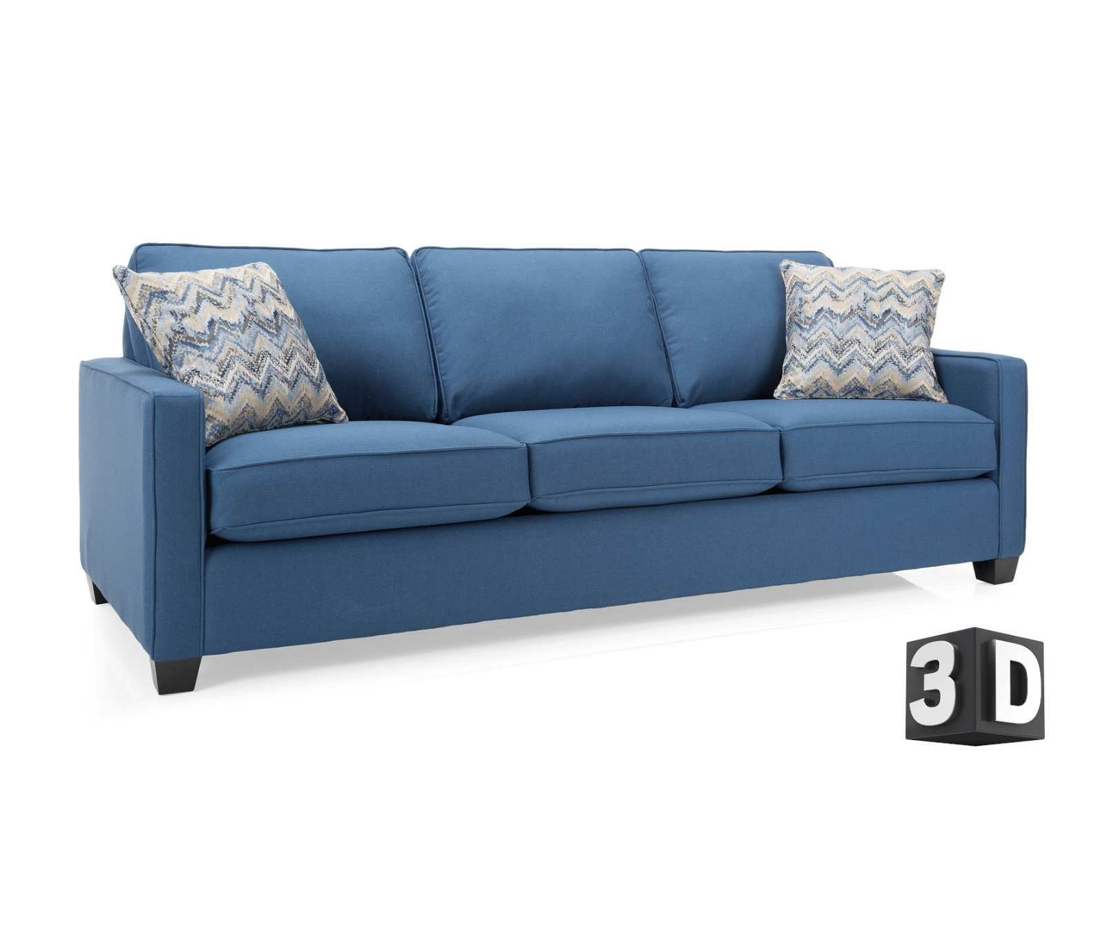 Franco 3 Seater Sofa - Fabric - Custom