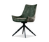 Giulia Swivel Side Chair - Forest Green