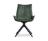 Giulia Swivel Side Chair - Forest Green