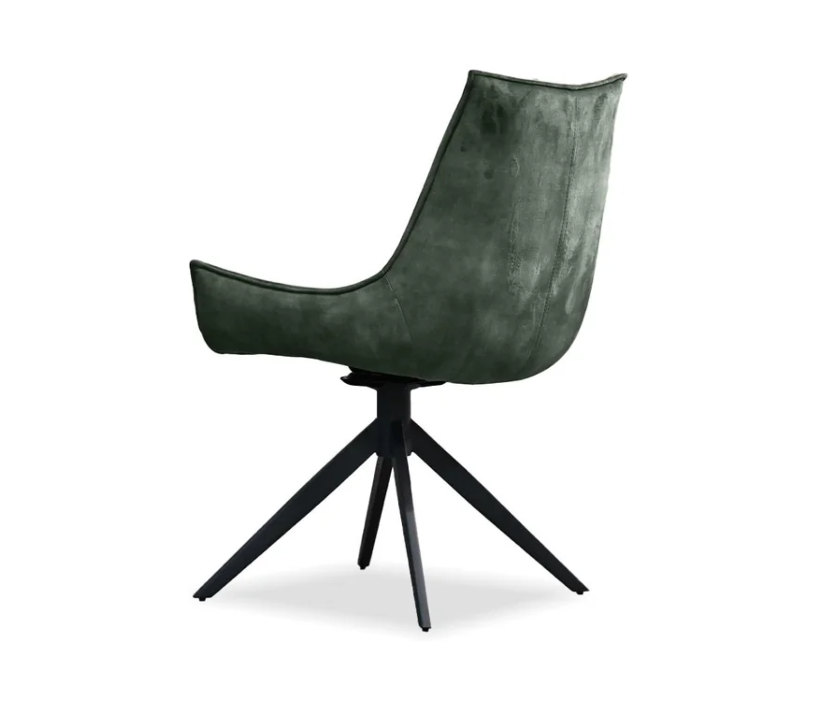 Giulia Swivel Side Chair - Forest Green