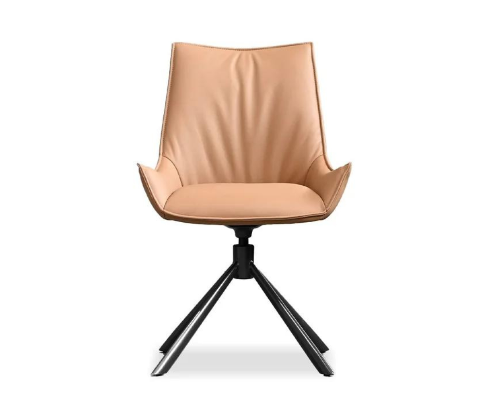 Giulia Swivel Side Chair - Golden Rum