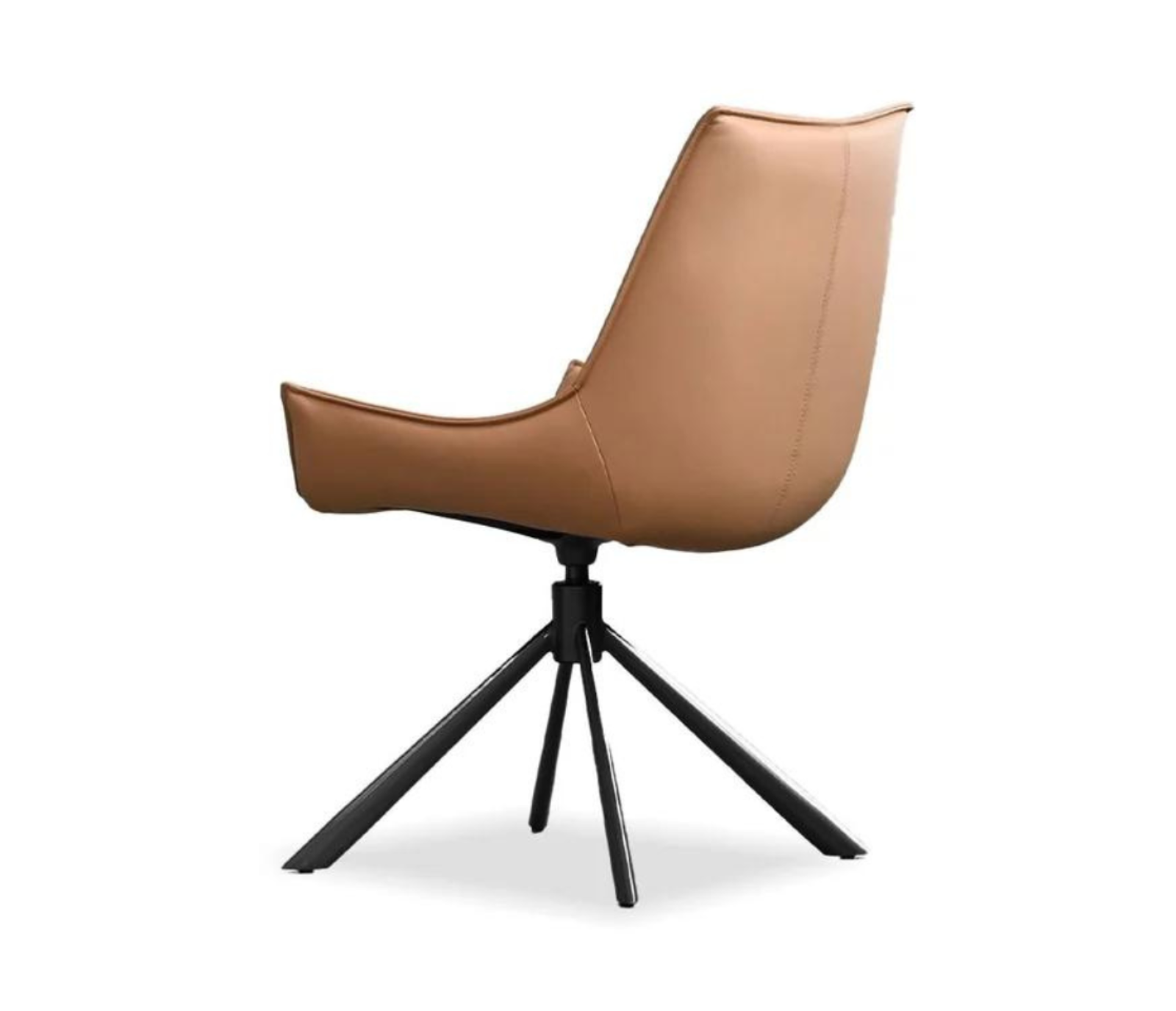 Giulia Swivel Side Chair - Golden Rum