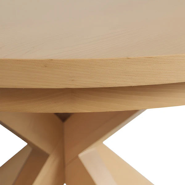 Griffey Round Dining Table - Natural
