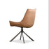 Giulia Swivel Dining Chair - Golden Rum