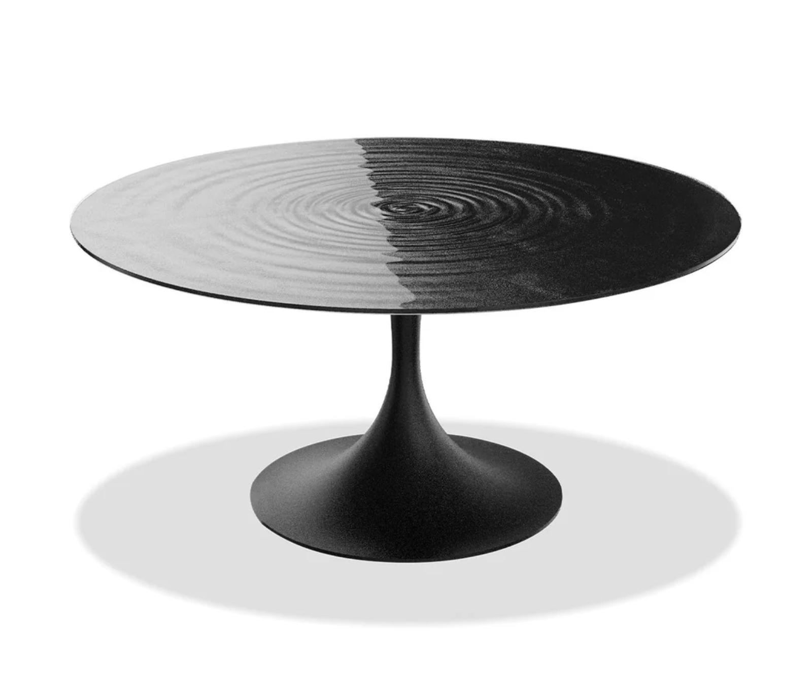 Halo Dining Table - Black Modern