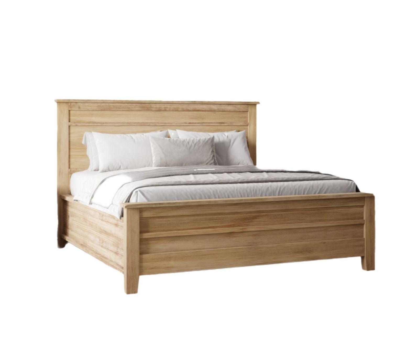 Harlow Bed - Natural - Custom