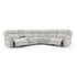 Highland 6 Piece Sectional - Power Reclining w/ Power Headrests - Parchment Fabric