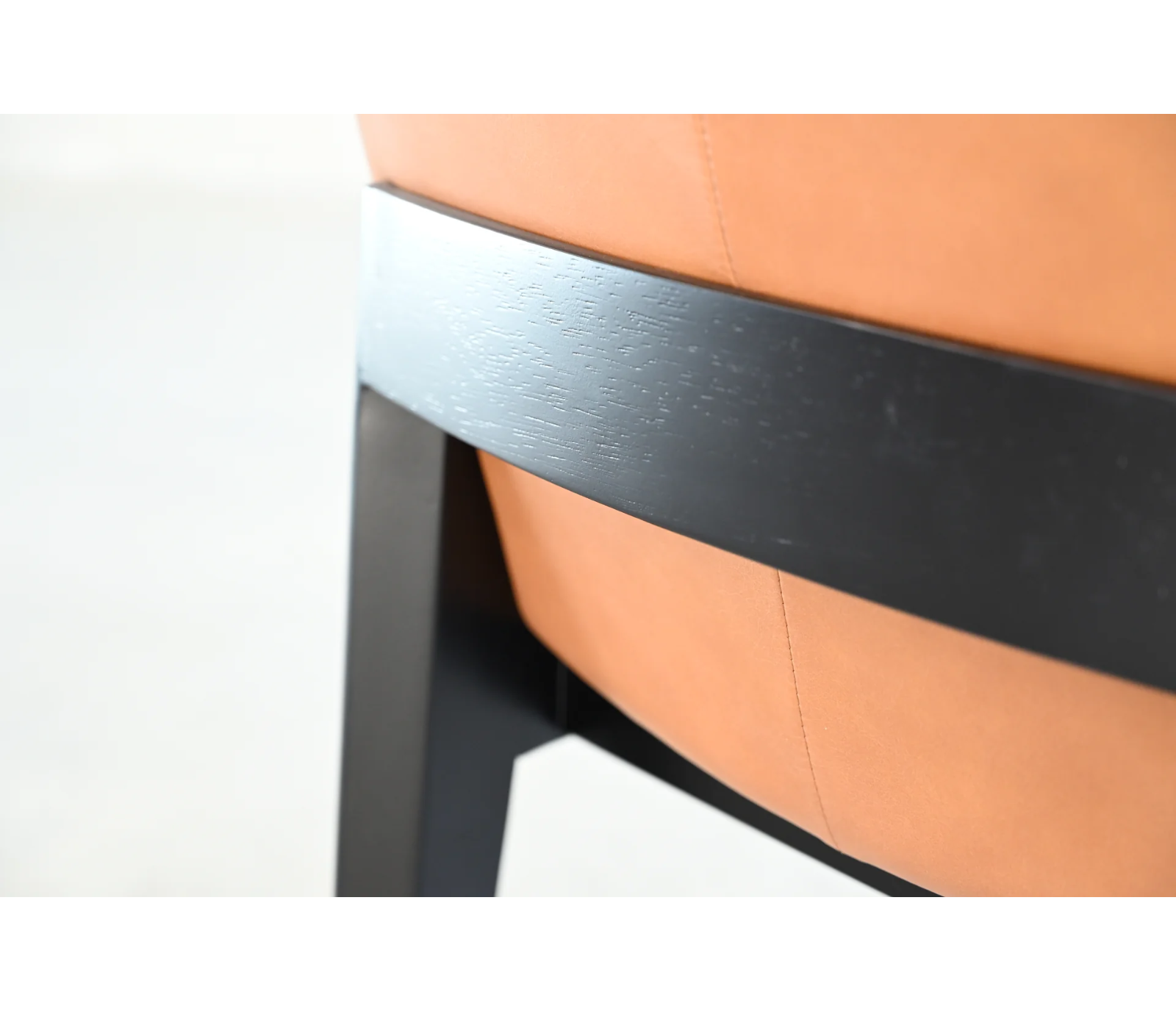 Holster Side Chair - Palomino Sauvage Leather