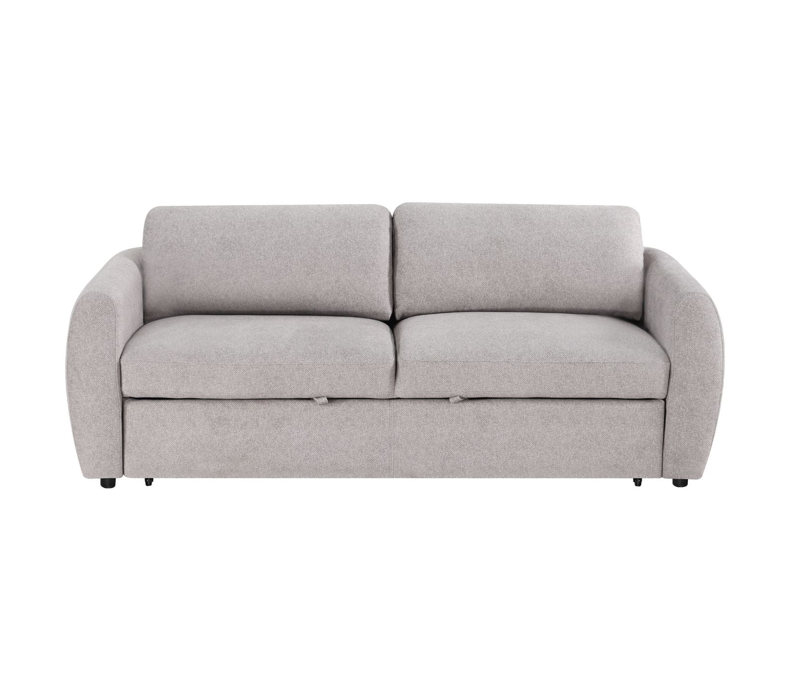 Idris Sofa w/ Pull-Out Sleeper - Pebble Greige Fabric