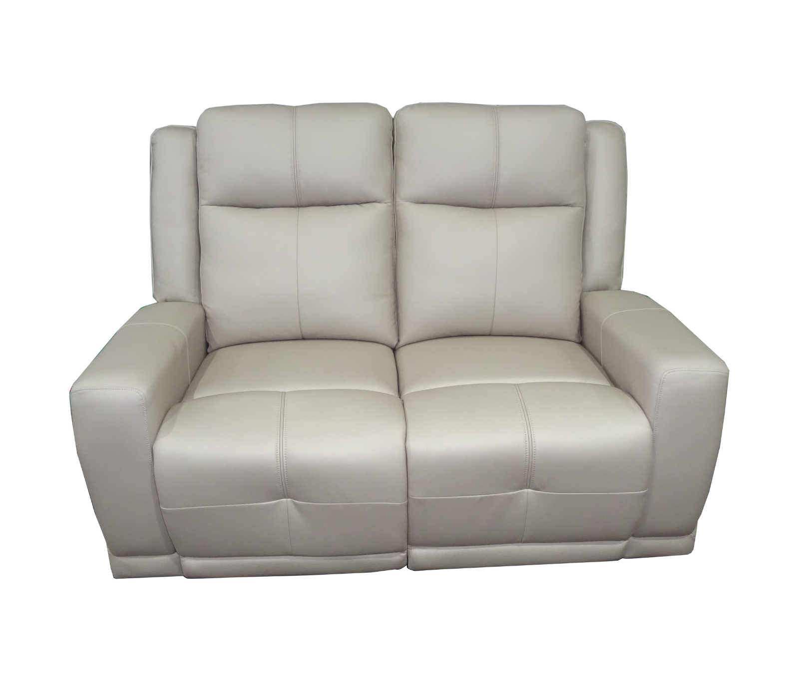 Igor Loveseat - Reclining - Taupe Fabric