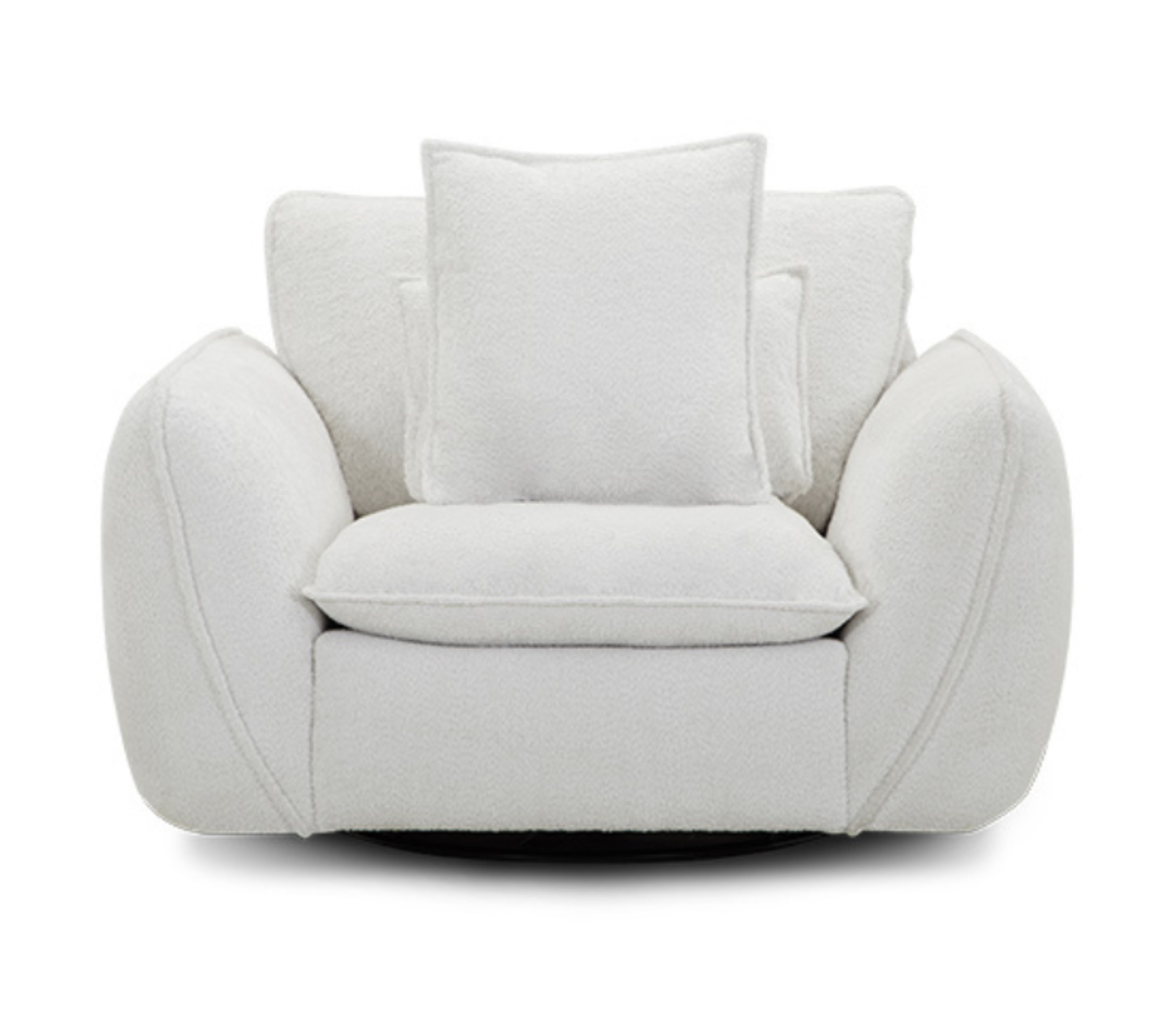 Infinity Swivel Chair - Oyster Fabric