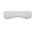 Julian 6 Piece Sectional - Power Reclining - Ivory Fabric