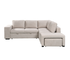 Kayden 3 Piece Sectional w/ Pull-Out Sleeper - Beige Fabric