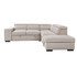 Kenna 3 Piece Sectional w/ Pull-Out Sleeper - Beige Fabric