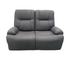 Kirke Loveseat - Power Reclining - Smoke Fabric