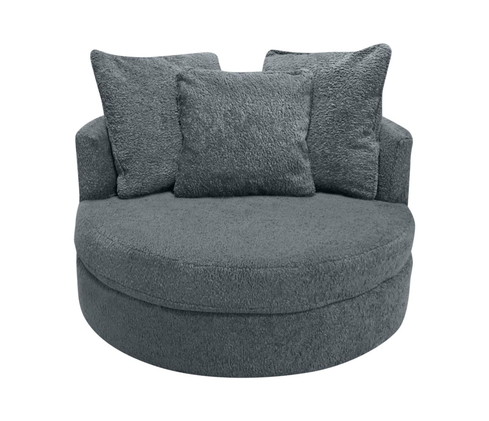 Lennox Swivel Chair - Fabric - Custom