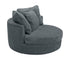 Lennox Swivel Chair - Fabric - Custom