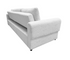 Leon 2 Piece Sectional w/ Pull-Out Sleeper - Grey Fog Fabric