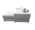 Leon 2 Piece Sectional w/ Pull-Out Sleeper - Grey Fog Fabric