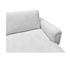 Leon 2 Piece Sectional w/ Pull-Out Sleeper - Grey Fog Fabric